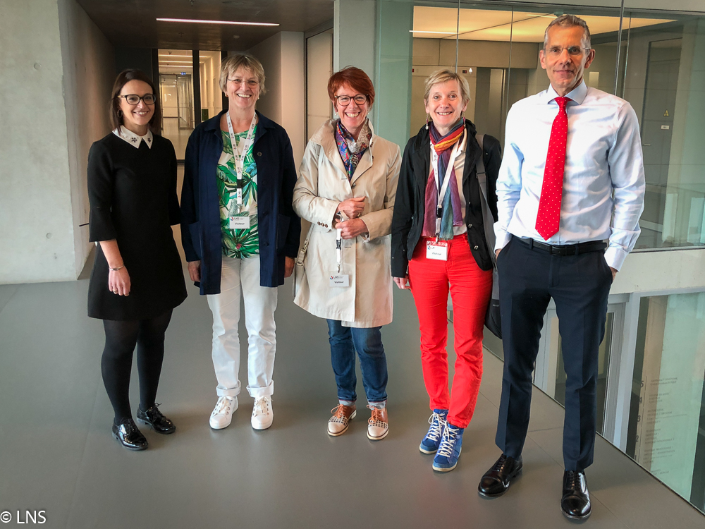 Visite d'Europa Donna Luxembourg - LNS