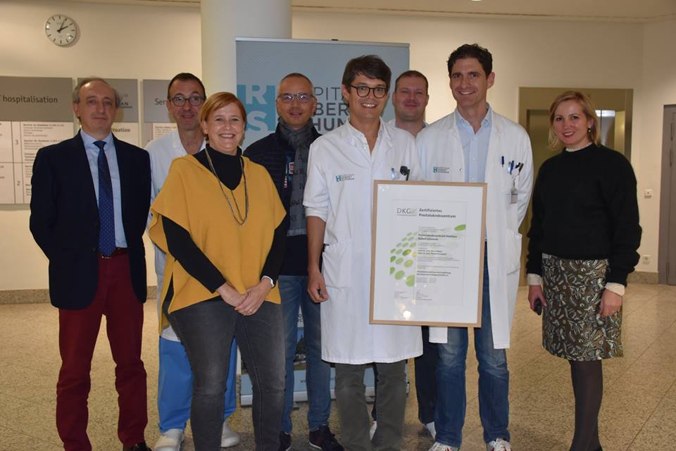 Prostatakrebszentrum (PKZ) aux Hôpitaux Robert Schuman : premier centre d’excellence oncologique au Luxembourg