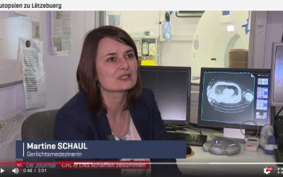 Reportage RTL: De nouvelles technologies facilitant le travail des médecins spécialisés en médecine légale