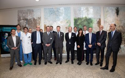 Visite de l’Hôpital Kirchberg par S.A.R. le Grand-Duc
