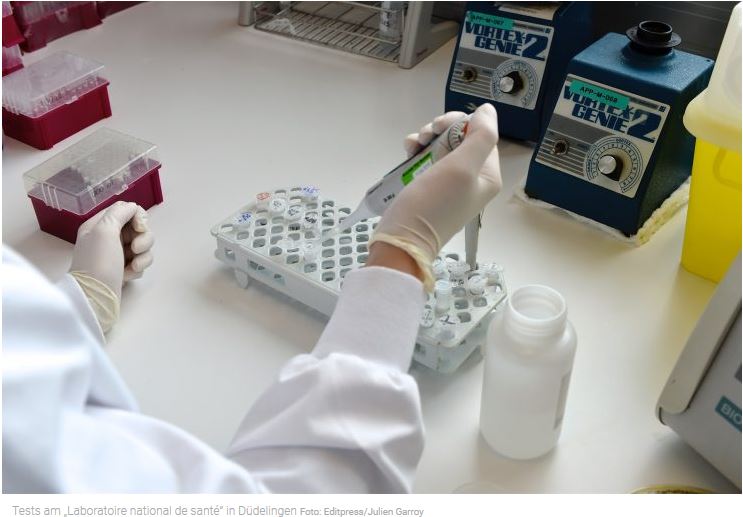 Tageblatt – Von Extraktion bis PCR / So funktioniert der Coronatest im Luxemburger Gesundheitslabor