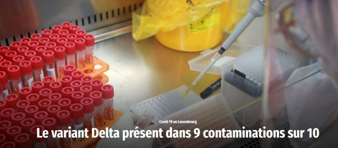 Wort – Le variant Delta présent dans 9 contaminations sur 10