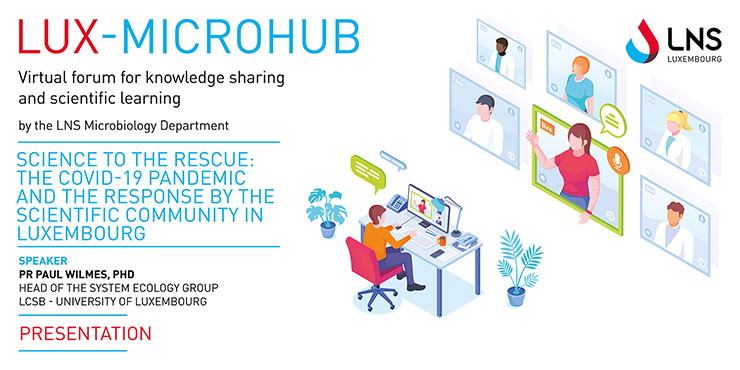 LuxMicroHub #5: The COVID-19 pandemic and the response by the scientific community in Luxembourg