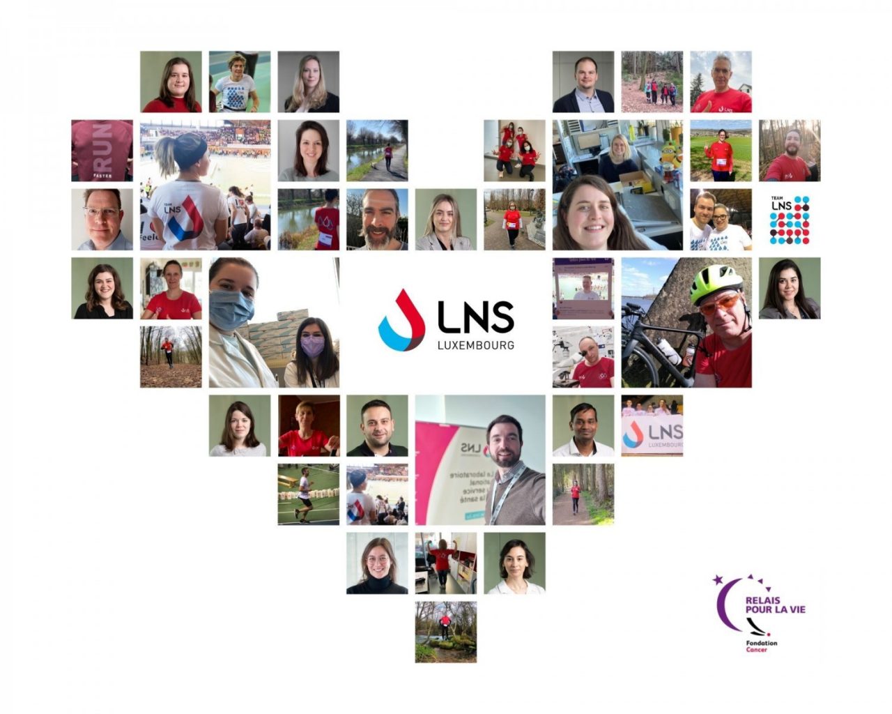 Call for donation : sponsor our LNS team for the Relais pour la Vie 2022