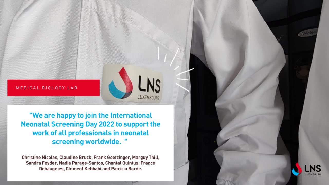 The LNS celebrates the International Neonatal Screening Day